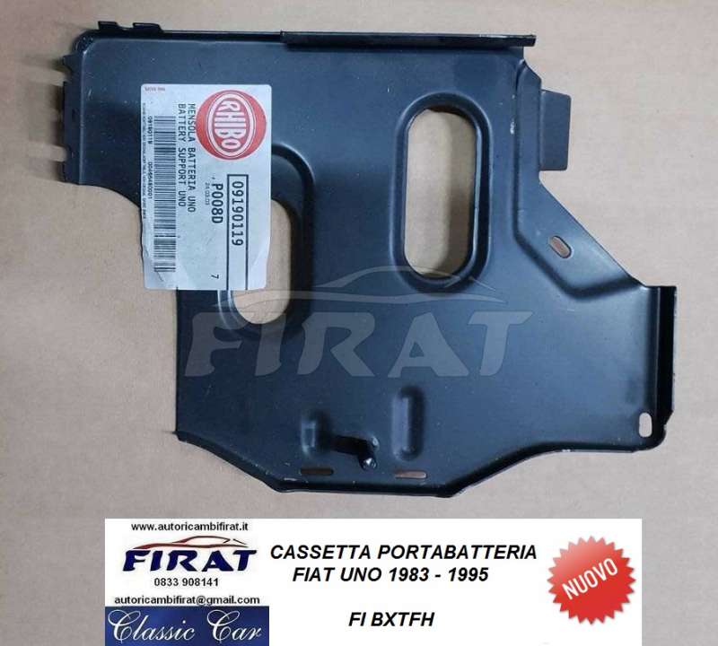 CASSETTA PORTABATTERIA FIAT UNO 83 - 95